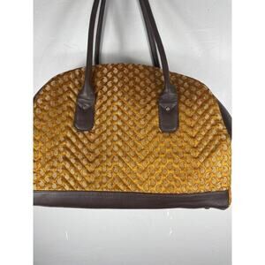 Vintage Duffel Bag Y2K Boho‎ Bag Oversized weekender bag 20X14 Carry On bag